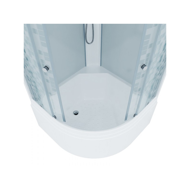 Душевой уголок Triton Стандарт Б1 90х90 (мозаика) вблизи