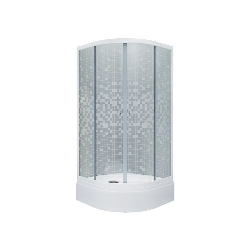 Душевой уголок Triton Стандарт В1 100х100 (мозаика)