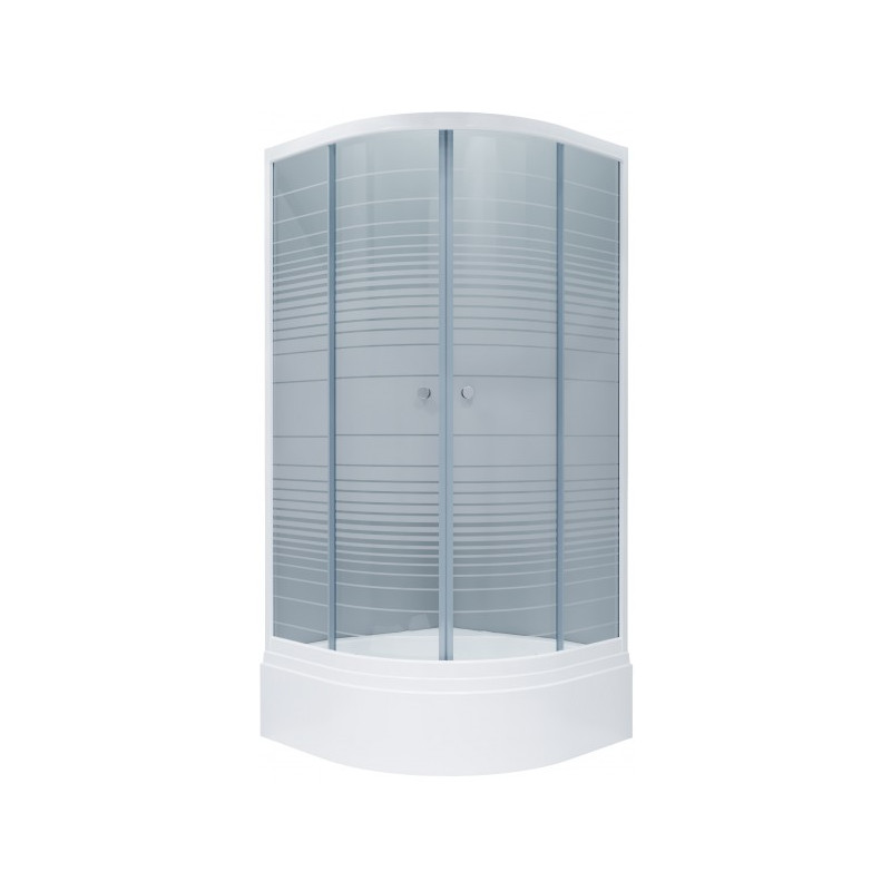 Душевой уголок Triton Стандарт В1 100х100 (полосы)