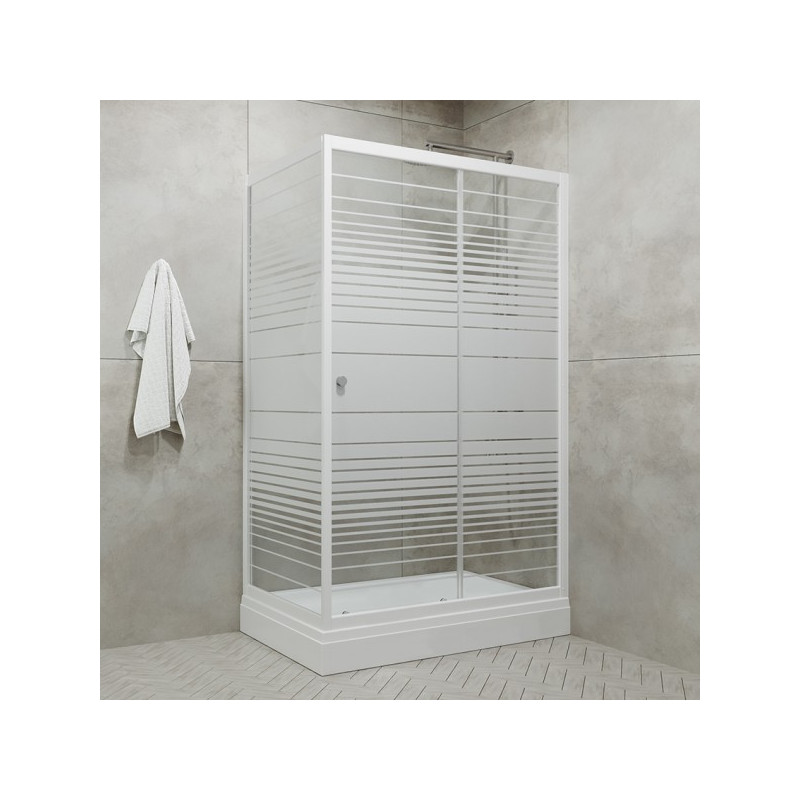 Душевой уголок Triton Фьюжн А1 120х80 общий вид