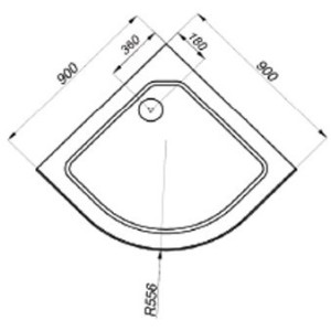 Душевой поддон Triton ПД2 90х90 параметры
