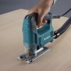 Электролобзик Makita 4329 K подключение к пылесосу