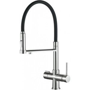 Смеситель ZorG Steel Hammer SH 2003 сатин