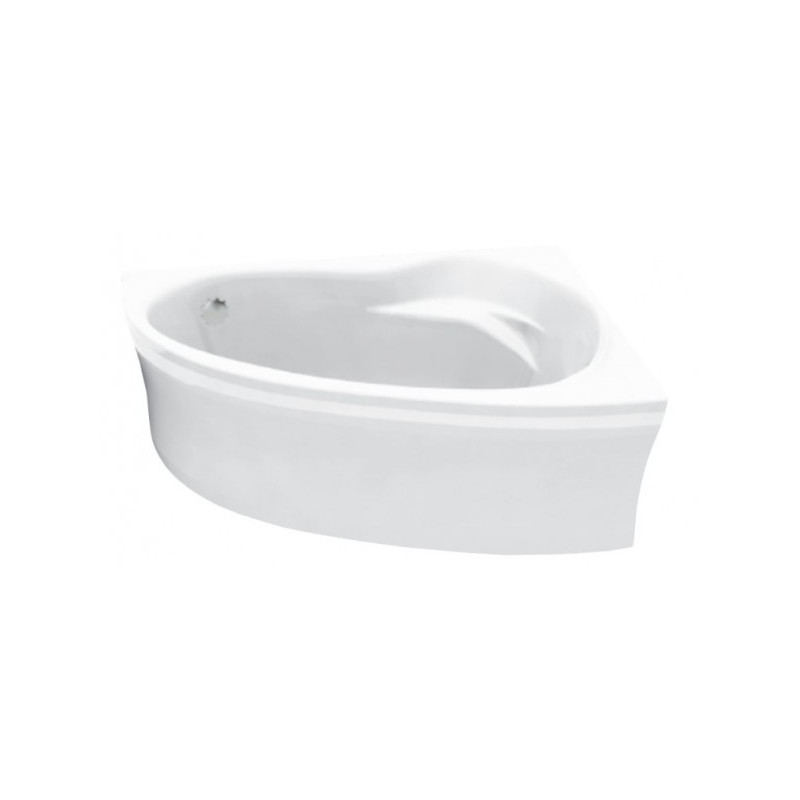 Ванна акриловая Bonito Home Emilia 150x95 L (с ножками) сбоку