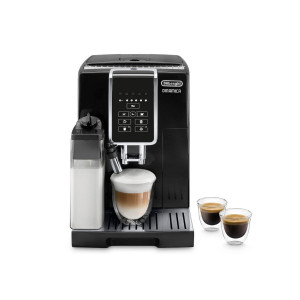 Кофемашина DeLonghi Dinamica ECAM350.50.B вид спереди