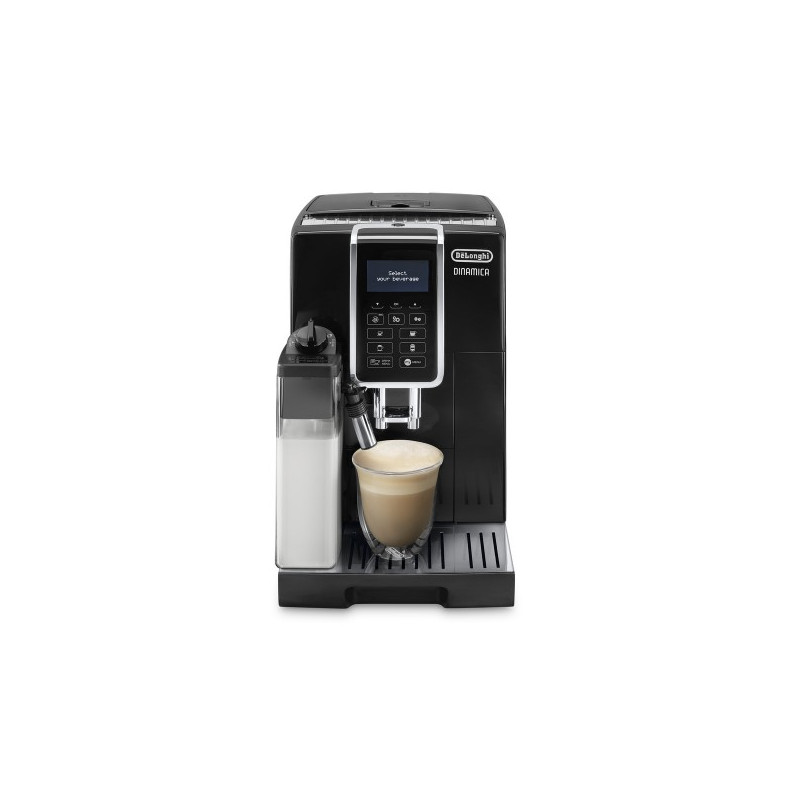 Кофемашина DeLonghi Dinamica ECAM 350.55 B вид спереди