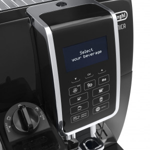 Кофемашина DeLonghi Dinamica ECAM 350.55 B панель управления