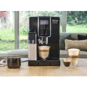 Кофемашина DeLonghi Dinamica ECAM 350.55 B в интерьере