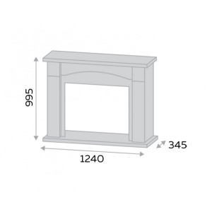 Портал Smolcom Lindos MB/JUP/SYM26 бьянко белый схема