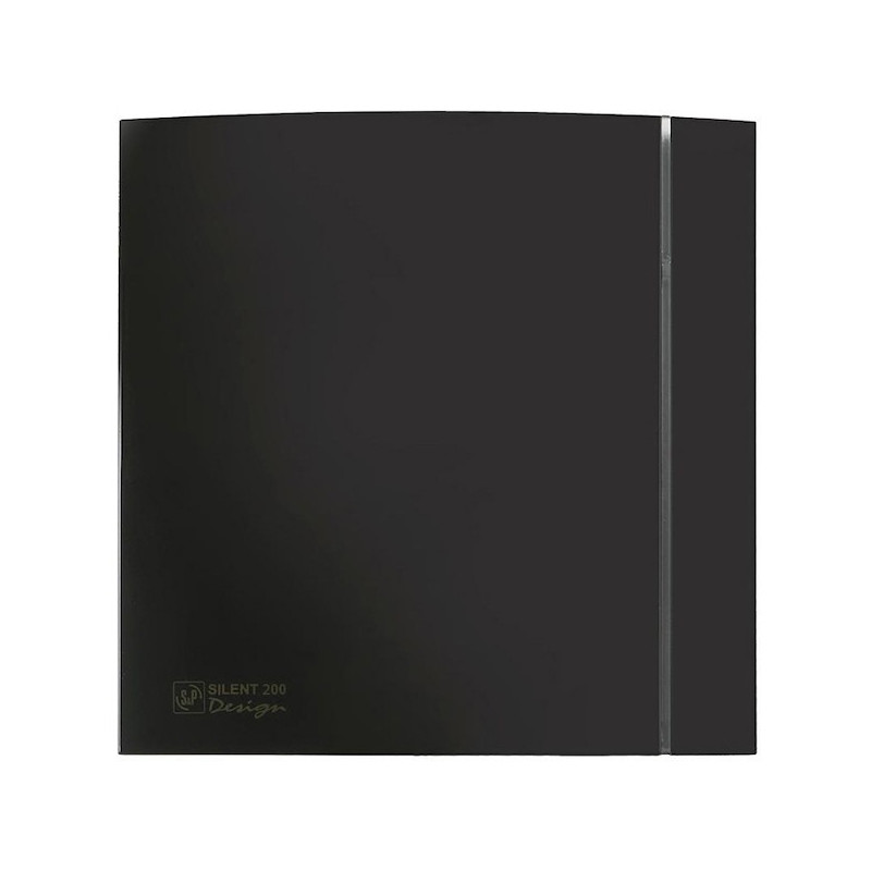 Вытяжной вентилятор Soler&Palau Silent-200 CZ Black Design - 4C