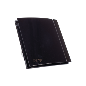 Вытяжной вентилятор Soler&Palau Silent-200 CZ Black Design - 4C сбоку