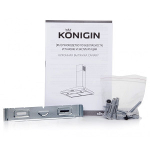 Вытяжка Konigin Canary 60 Inox инструкция и крепеж