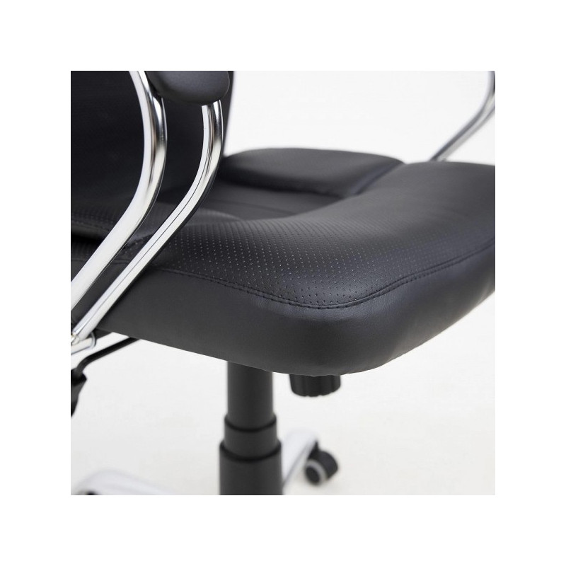 Кресло компьютерное Алвест AV 144 CH черный сиденье