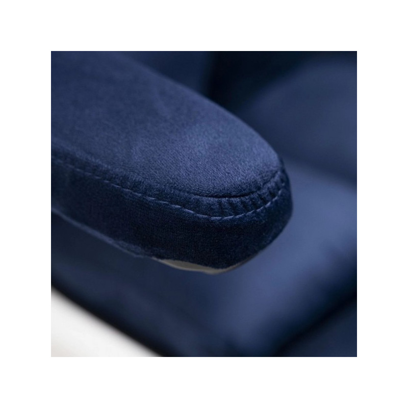 Кресло компьютерное AksHome Caesar синий подлокотник