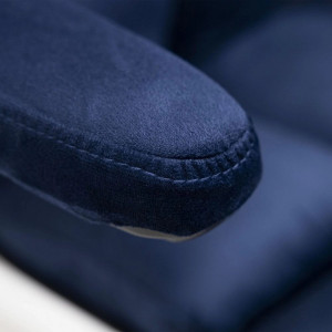 Кресло компьютерное AksHome Caesar синий подлокотник