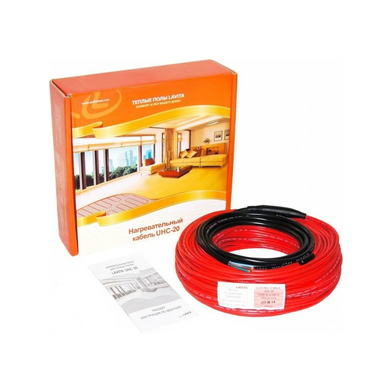 Нагревательный кабель Lavita Roll UHC-20-15 2.5 кв.м. 300 Вт