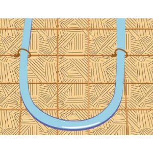 Нагревательный кабель Lavita Roll UHC-20-30 5 кв.м. 600 Вт крепление