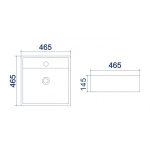 Умывальник Uptrend Medusa XL TR4032 схема