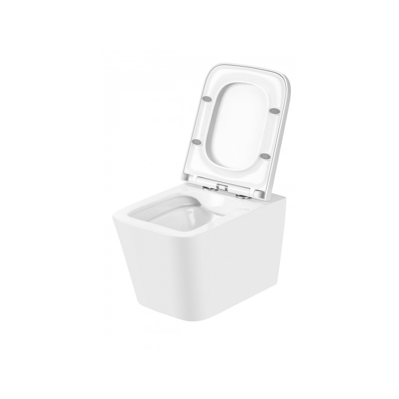 Унитаз подвесной Uptrend Gravis Rimless TR2216 (c пневмокрышкой) с крышкой