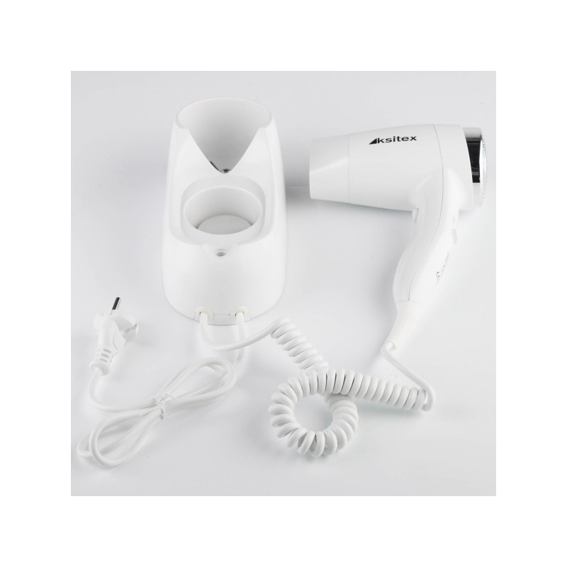 Фен настенный Ksitex F-1400 WCL (с подсветкой) в разобранном виде