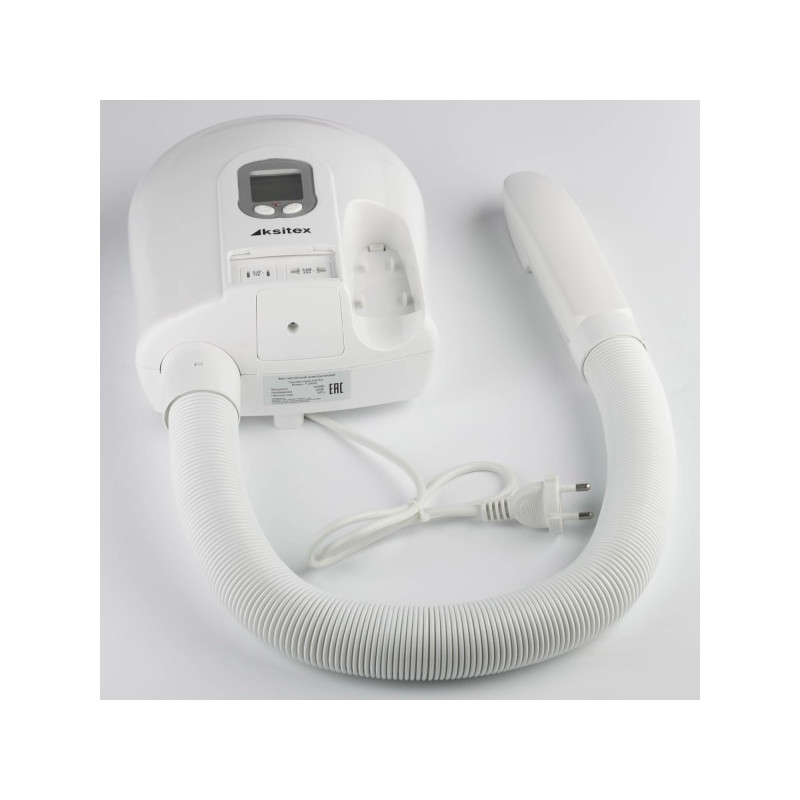 Фен настенный Ksitex F-2000 D (с розеткой для бритвы) вид снизу