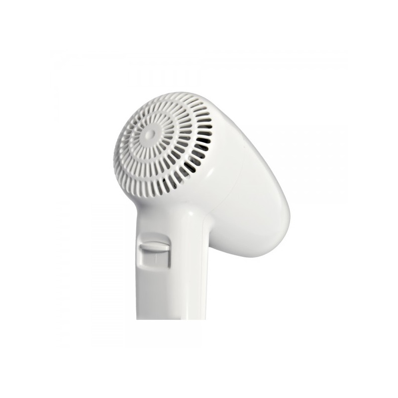 Фен настенный Puff 1200B (с розеткой для бритвы) вид сзади