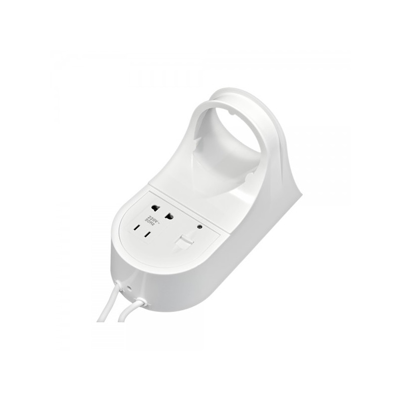 Фен настенный Puff 1600B (с розеткой для бритвы) крепление