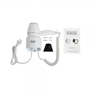 Фен настенный Puff 1800 комплектация