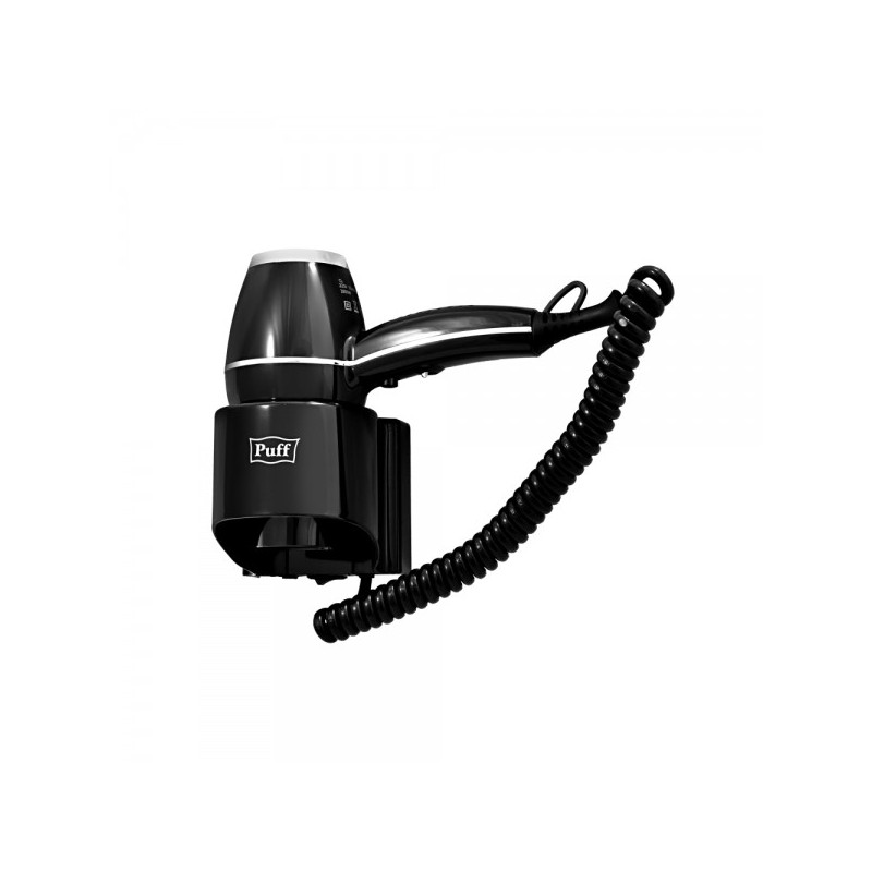 Фен настенный Puff 1800Bl вид сбоку