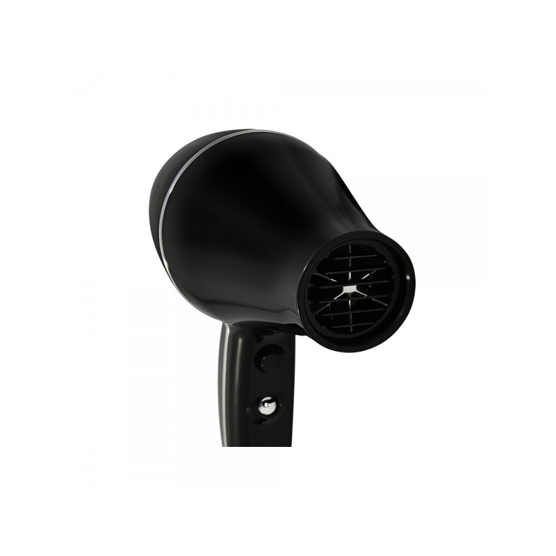 Фен настенный Puff 1800BLB (с розеткой для бритвы) вид спереди