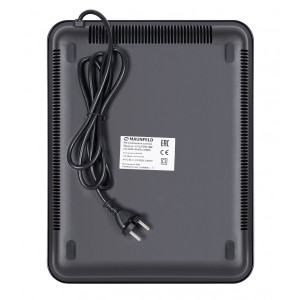 Настольная индукционная плита Maunfeld EVI.F291-BK вид сзади