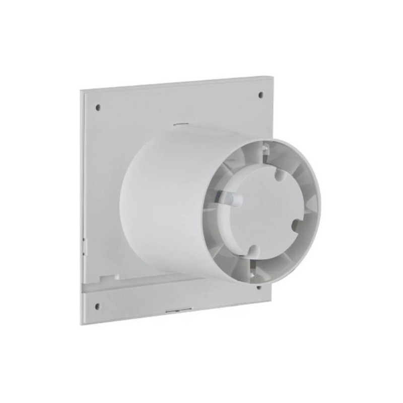 Вытяжной вентилятор Soler&Palau Silent-100 CRZ Silver Design сзади