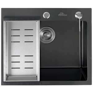 Кухонная мойка Avina HM 5045 PVD графит