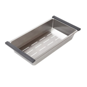 Кухонная мойка Avina HM 6548 PVD графит коландер