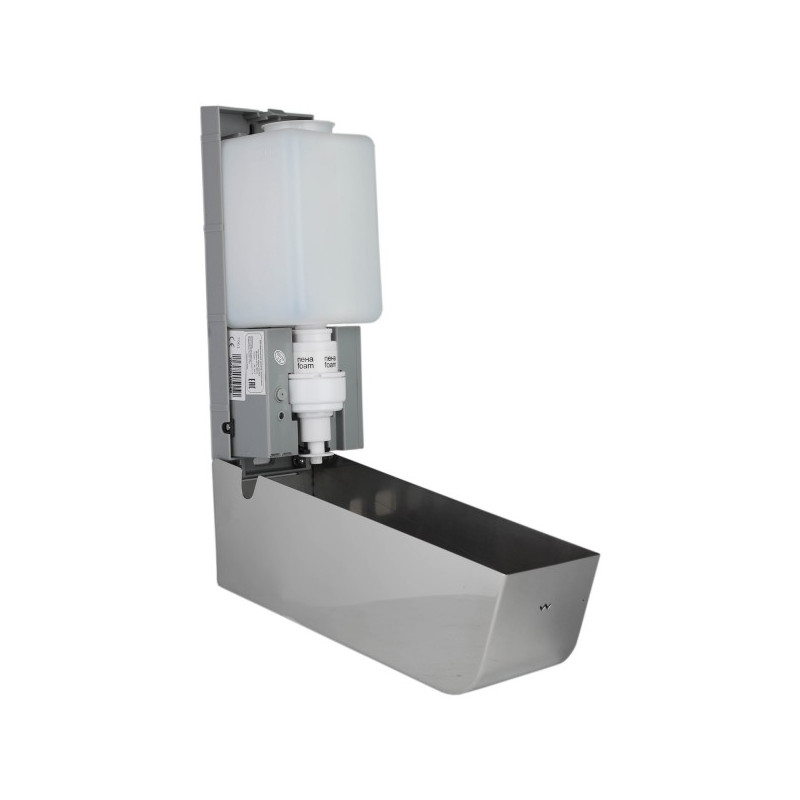 Дозатор для антисептика Ksitex ADD-7961S нержавеющая сталь внутри