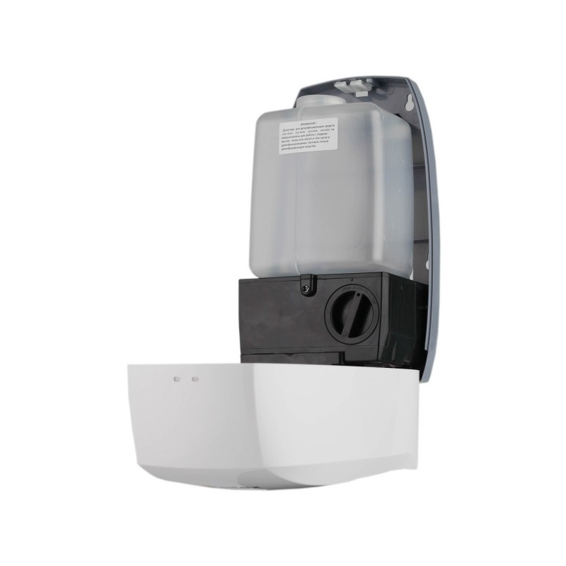 Дозатор для антисептика Ksitex ADD-1000W белый внутри