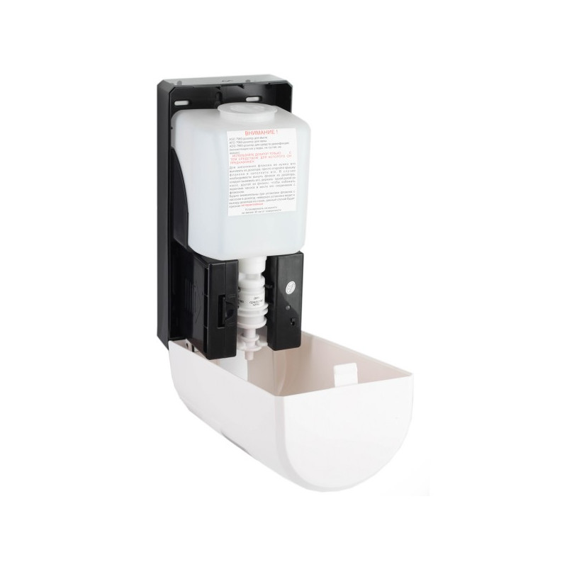 Дозатор для антисептика Ksitex ADD-7960W белый внутри