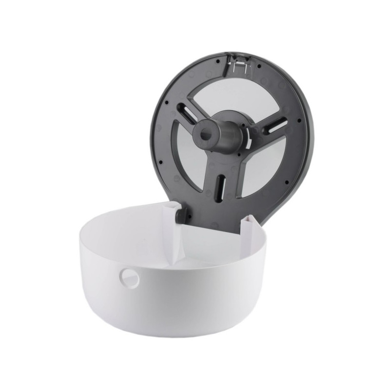 Диспенсер для туалетной бумаги Ksitex ТН-8002A белый изнутри