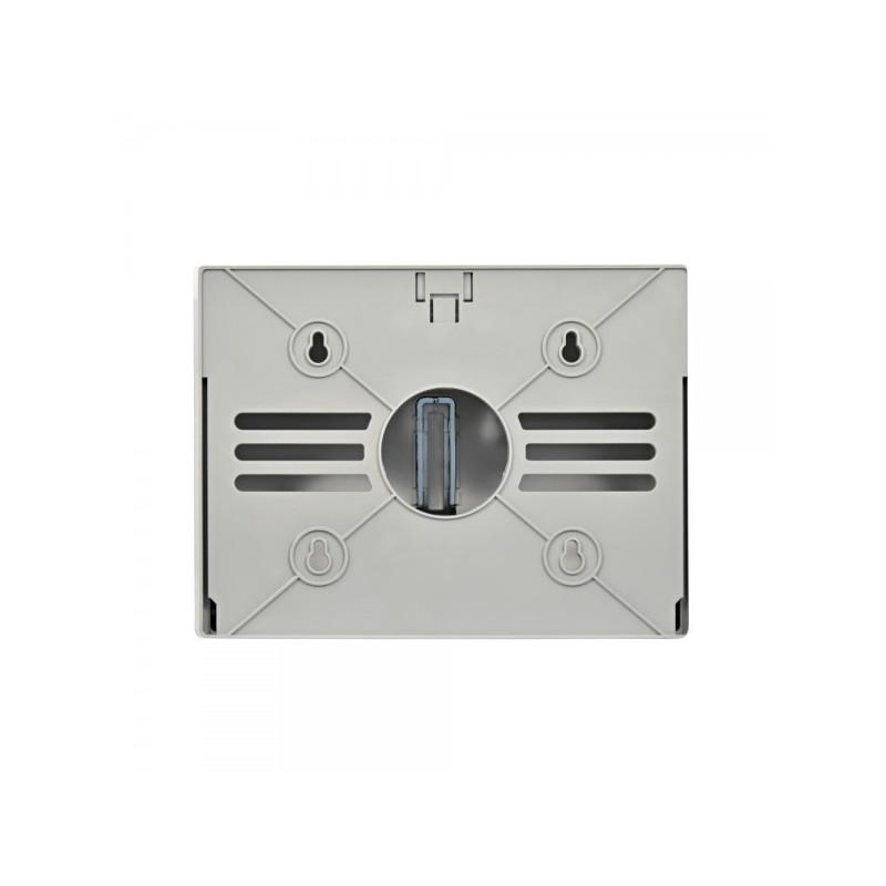 Диспенсер для бумажных полотенец Puff-5130Bl черный сзади