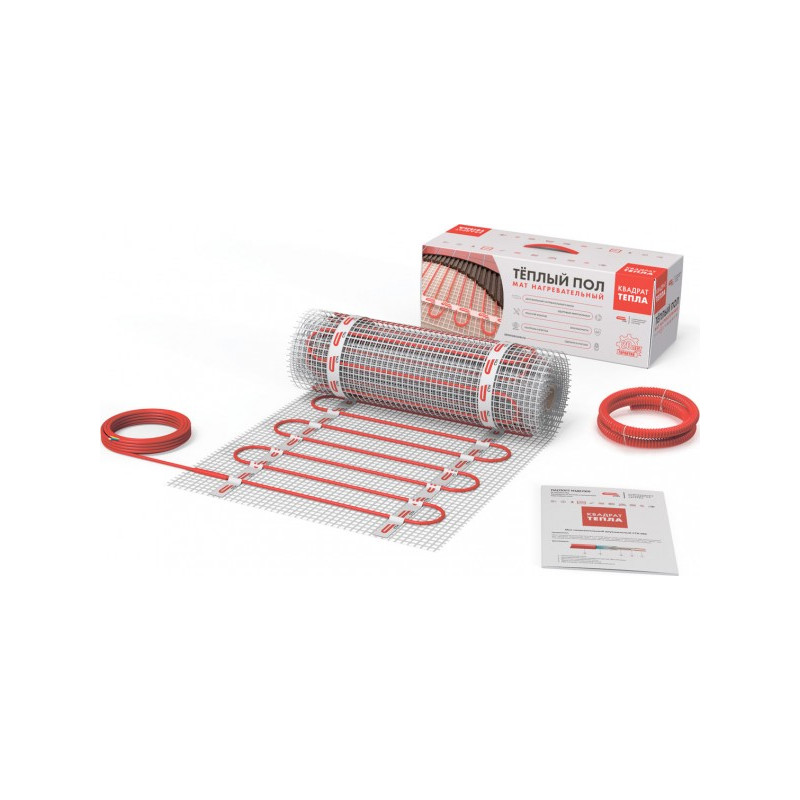 Нагревательный мат СТН Квадрат тепла КМ-525-3,5 3.5 кв.м. 525 Вт