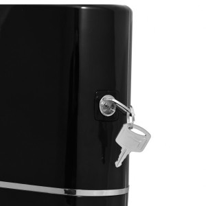 Диспенсер для бумажных полотенец Puff 5135Bl черный ключ