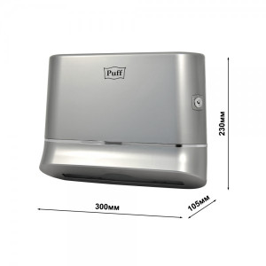 Диспенсер для бумажных полотенец Puff 5135S хром параметры