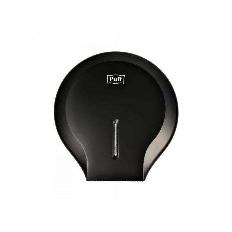 Диспенсер для туалетной бумаги Puff 7130Bl черный спереди
