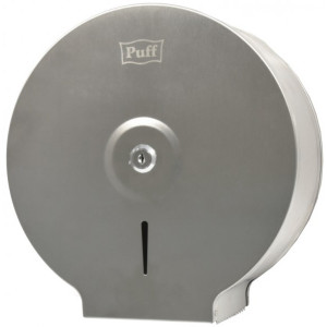 Диспенсер для туалетной бумаги Puff 7615 нержавеющая сталь общий вид