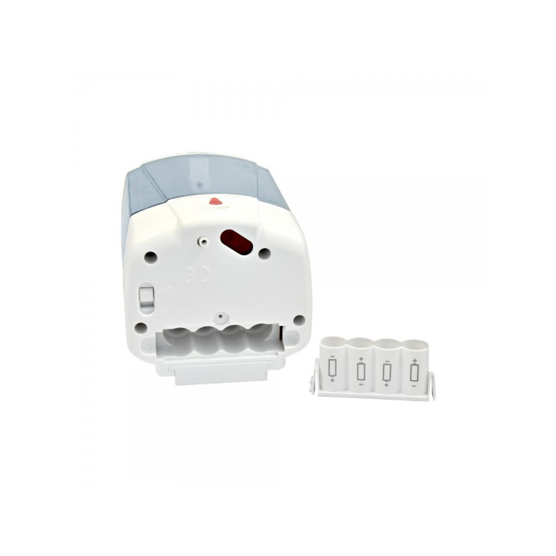 Дозатор жидкого мыла Puff 8180 белый батарейки