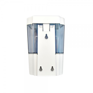 Дозатор жидкого мыла Puff 8180 белый сзади