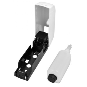 Дозатор жидкого мыла Puff 8104 белый емкость