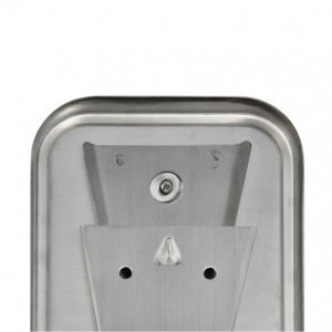 Дозатор жидкого мыла Puff 8605M нержавеющая сталь крепления