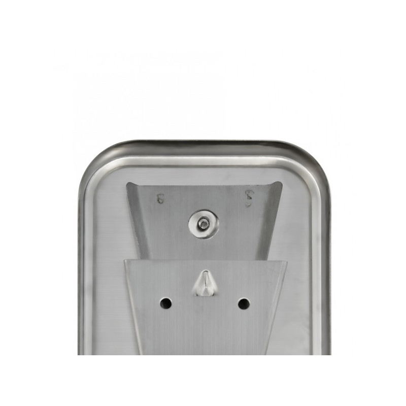 Дозатор жидкого мыла Puff 8608 нержавеющая сталь крепление