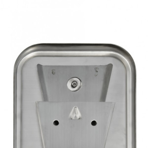 Дозатор жидкого мыла Puff 8608 нержавеющая сталь крепление